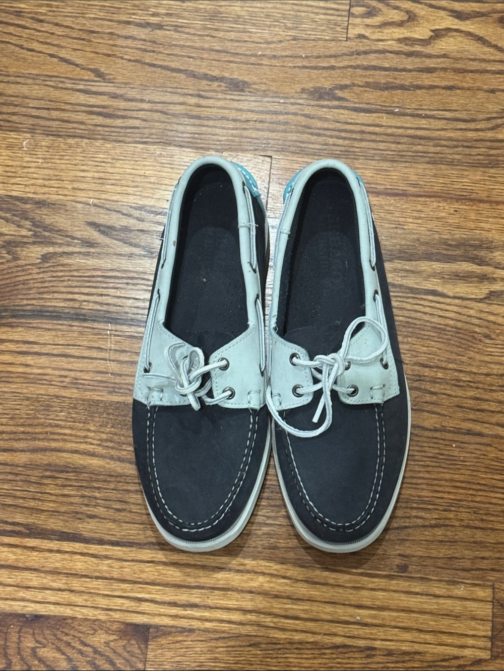 Sebago Two-Tone Blue Men's Boat Shoes Size 11 NEW NEVER WORN